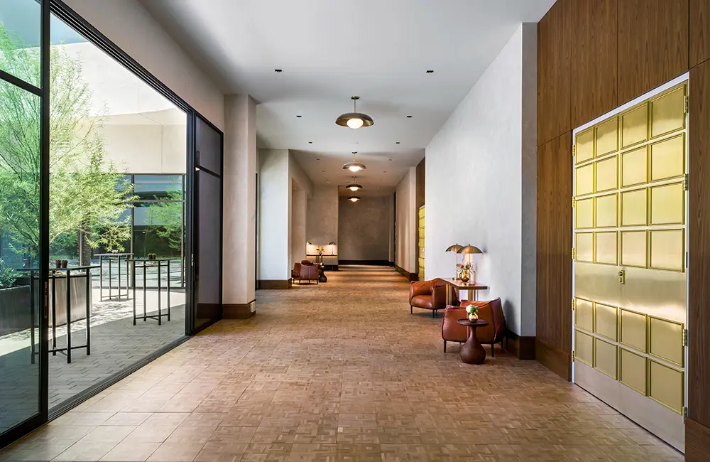 Thompson Palm Springs cultivates a California oasis of community, cuisine & culture 2 San Jacinto Foyer at Thompson Palm Springs.