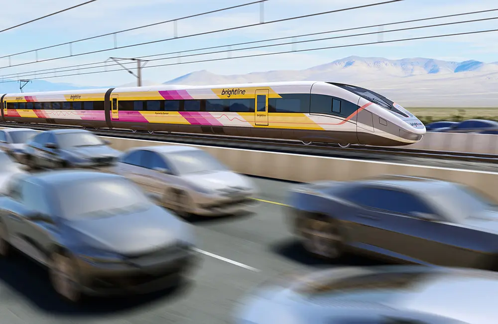 LA–Las Vegas in 2 hours, baby! High-speed train on track to debut by 2028