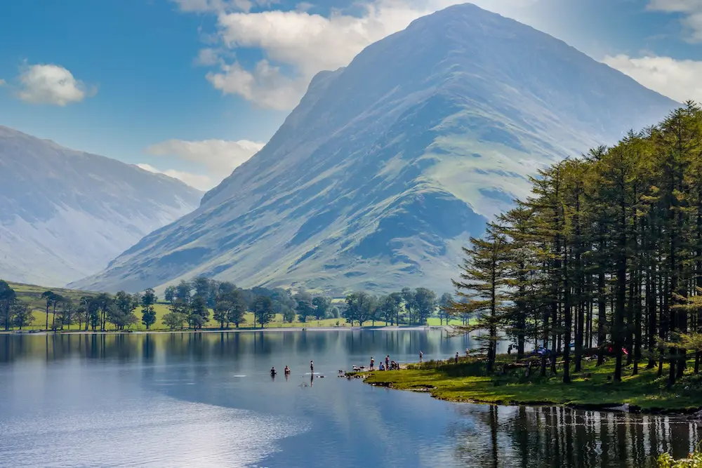 Attracting Aussies: VisitBritain Chair Nick de Bois interview 2 Beautiful lake of Buttermere surrounded by green hill in England's Lake District