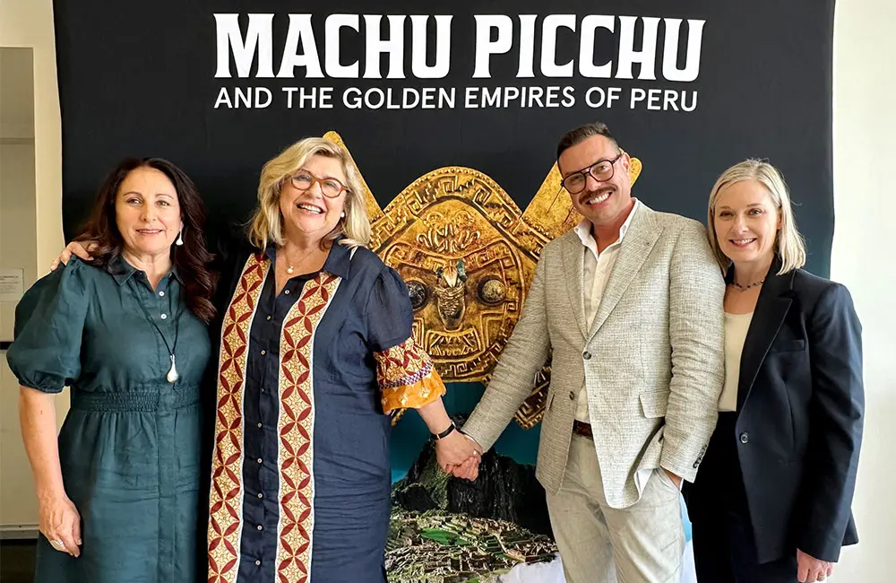 Adventure World partners on Machu Picchu and the Golden Empires of Peru exhibition at Australian Museum