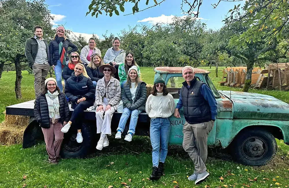 Europe sizzles: As record-breaking heatwaves spark wildfires across the Continent – what’s the alternative? 2 Group of people sitting on a car outdoors at a craft brewery in British Columbia.