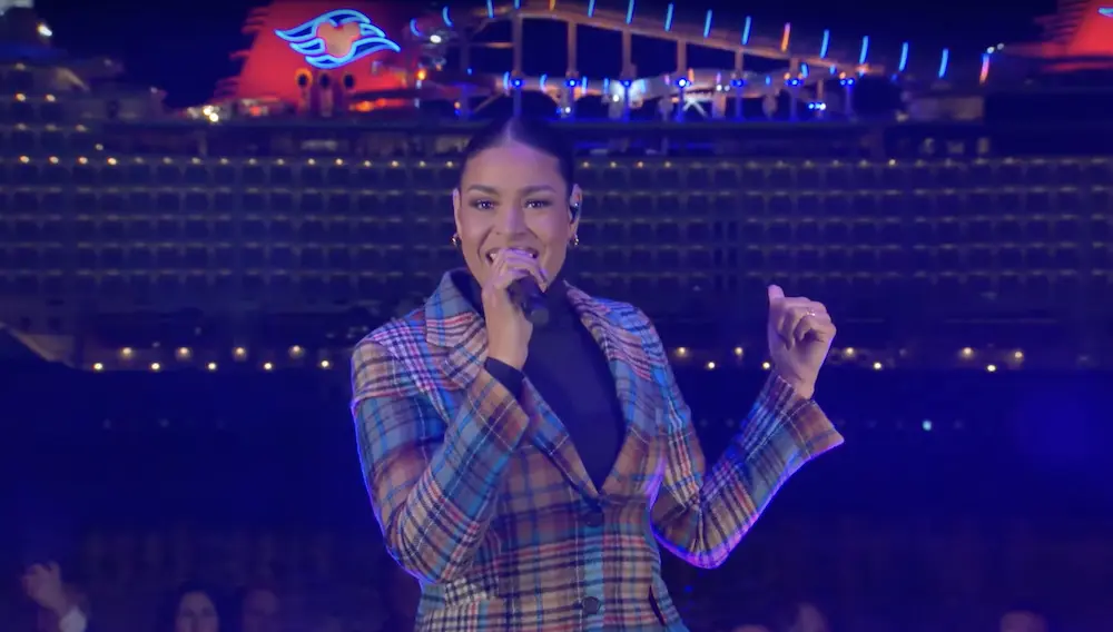 WATCH: Disney debuts its new ship, Disney Treasure, in glitzy NYC ceremony