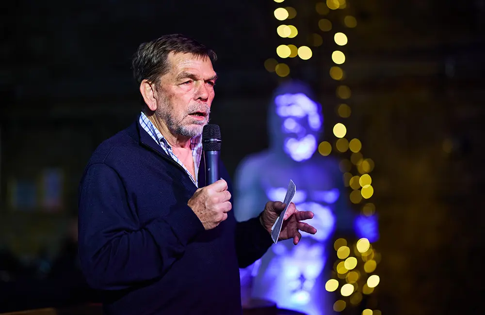 Flight Centre to launch new leisure loyalty program in 2025 as it reveals record transactions 3 Flight Centre Travel Group Founder Graham "Skroo" Turner at Topdeck Travel's 50th birthday in London