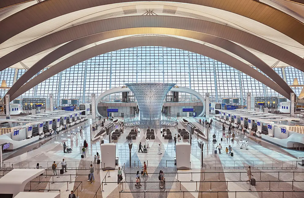 Etihad Airways' first anniversary at Abu Dhabi Terminal A hub – now up to 1.7K weekly flights 2 Render of Etihad Airways at Terminal A – Zayed International Airport.