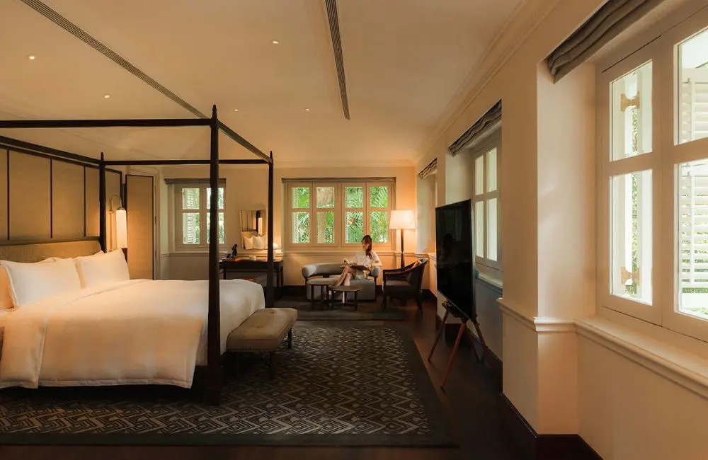 First look at Capella Singapore's newly refurbished three-bedroom 'manors' 4 Colonial Manor bedroom