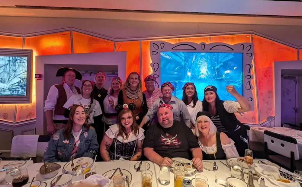 Pirates, brunch and Christmas cheer: Cruise Stars shine on Disney Wonder famil