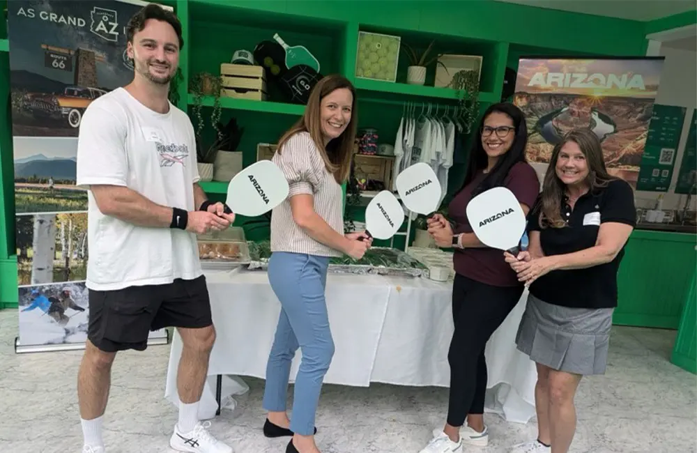Arizona Office of Tourism completes mission of visiting four Australian cities to promote the destination 2 Visit-Arizona-and-Linkd-team-at-pickleball-event-in-Melbourne_1000x650