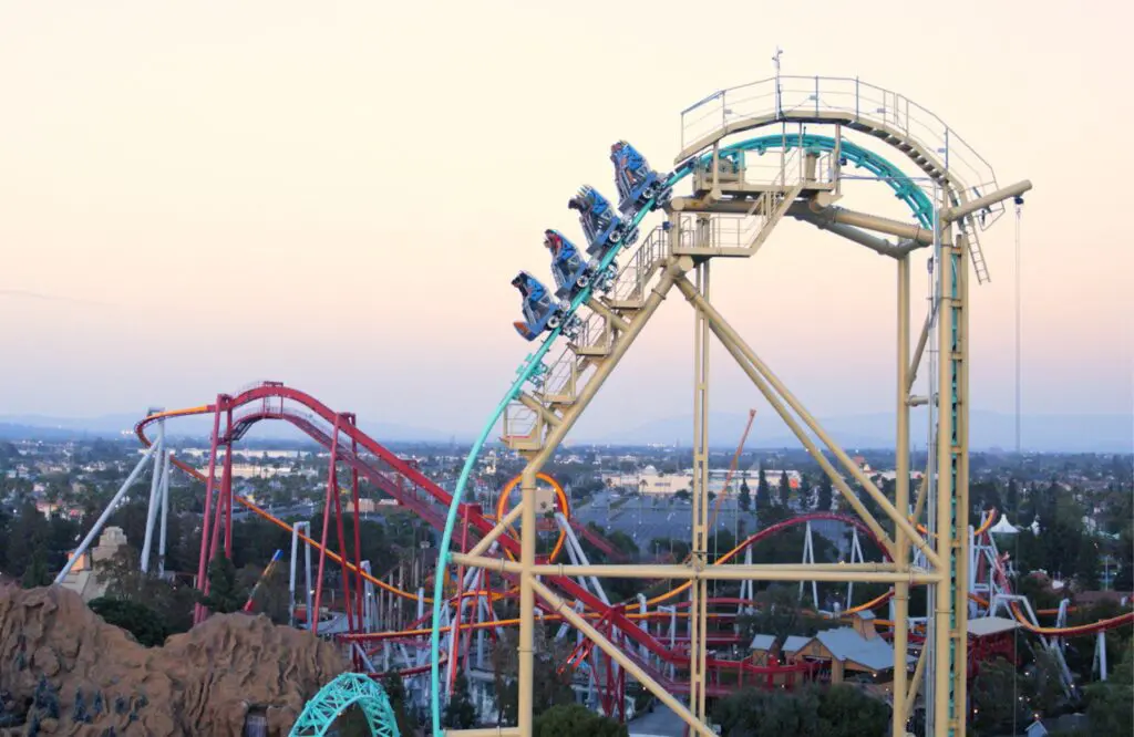 Disneyland Resort commences 70th celebrations as Anaheim embraces 2025 & 2026 anniversaries 2 Knott's Berry Farm rollercoaster. Image: Visit Anaheim