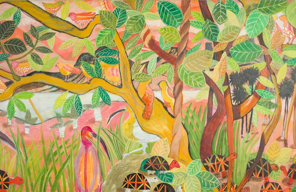 Painting with purpose: Bill Bensley launches exhibition for conservation 4 Another of Bensley's works