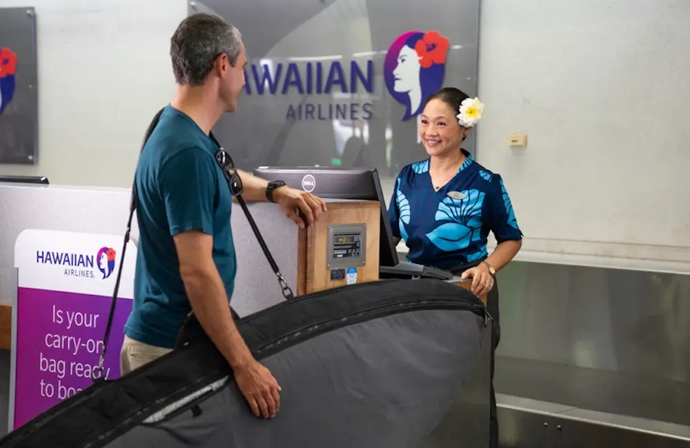 Surf, cycle, swing: Hawaiian Airlines welcomes sports lovers with new baggage policy
