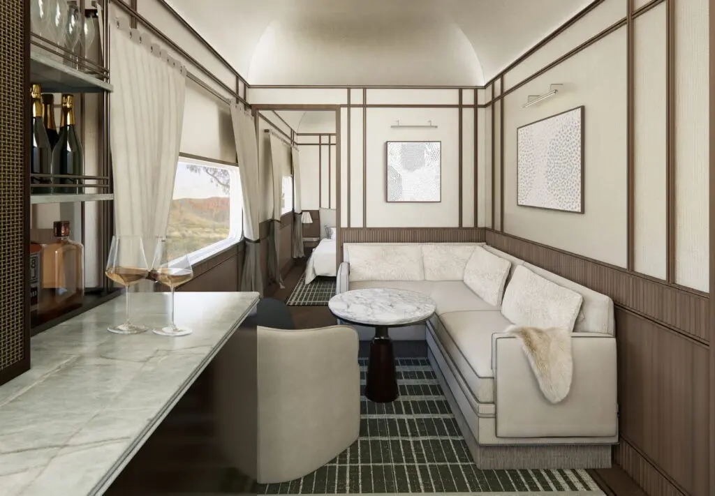 Journey Beyond to open “next level” safari resort & Platinum rail suites after record year 6 A new Platinum Suite.