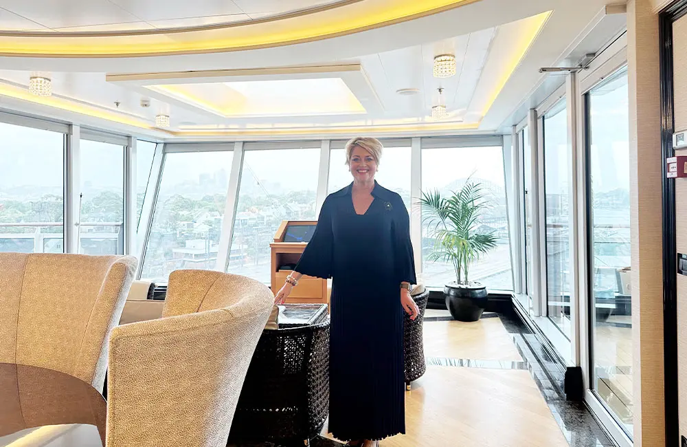 Seven Seas Explorer in Sydney: Regent Seven Seas Cruises hosts onboard event
