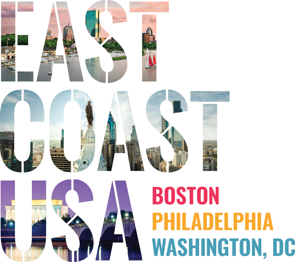 East Coast USA - BOSTON, PHILADELPHIA & WASHINGTON, DC