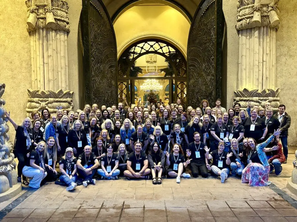 ANZ travel agents and media at the Palace of the Lost City - Copy