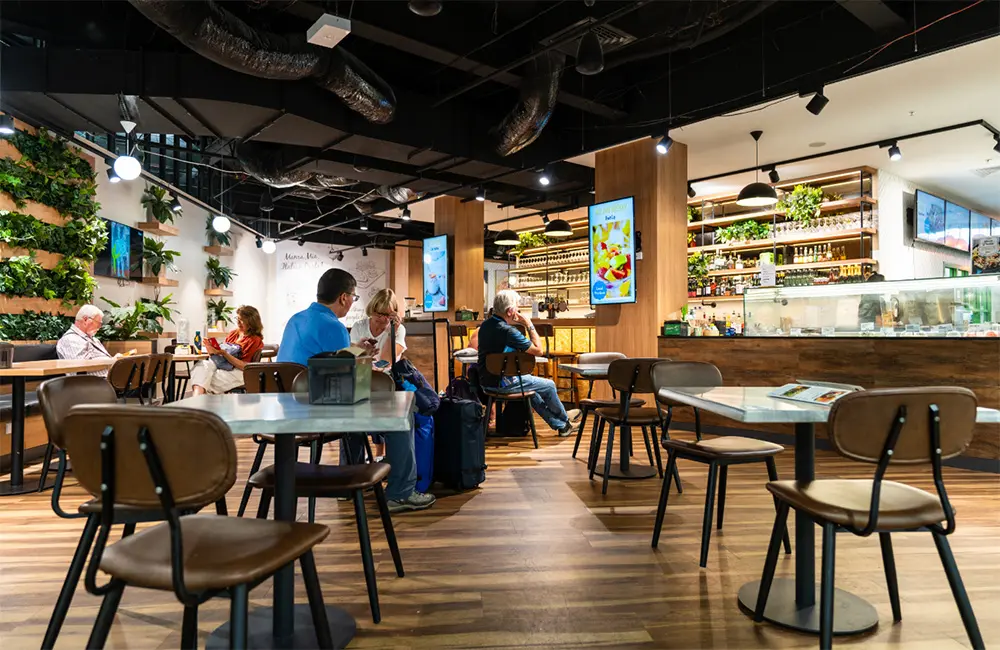 Hungry for variety? This regional hub ranks higher than SYD or MEL for airport dining