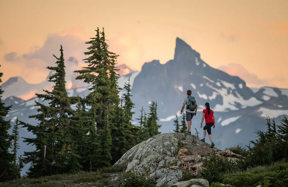 Hikers in Whistler British Columbia. Image: Destination BC
