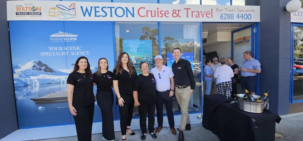Weston Cruise & Travel reopens as Chris Watson's first revamped travel agency 3 Weston Cruise & Travel reopens as Chris Watson Travel’s first revamped agency