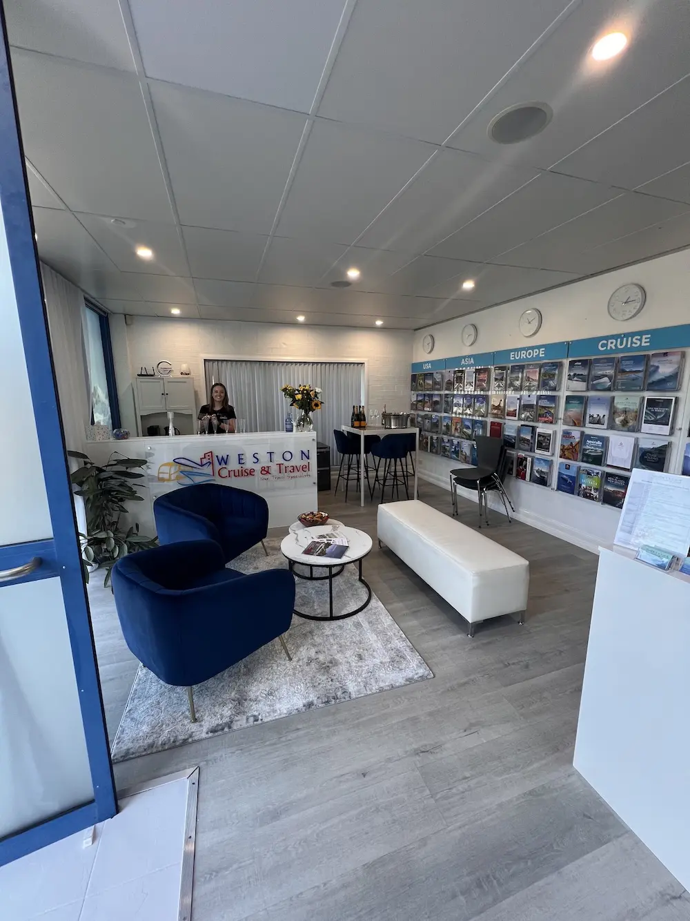Weston Cruise & Travel reopens as Chris Watson's first revamped travel agency 1 Weston Cruise & Travel reopens as Chris Watson Travel’s first revamped travel agency