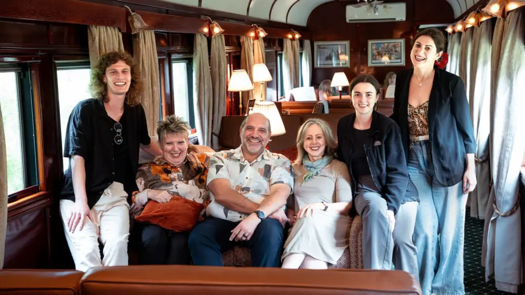 Double-digit growth for Aussie travel to South Africa, as 100 ANZ agents descend on country 3 MW Tours' Cheetahs group lunching on the Rovos Rail