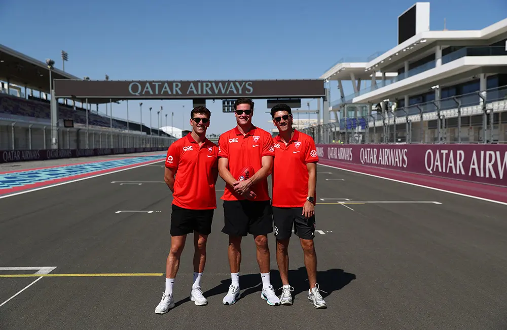 Qatar Airways takes flight with Sydney Swans fan giveaway for AFL Opening Round weekend
