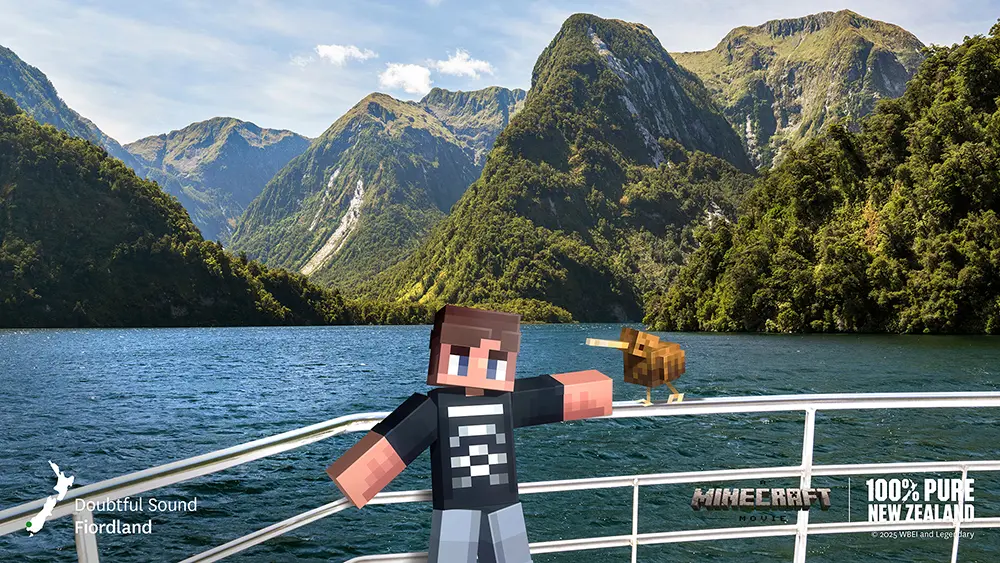 Come play for real in New Zealand: WIN a Minecraft-inspired escape to New Zealand worth over $9,500