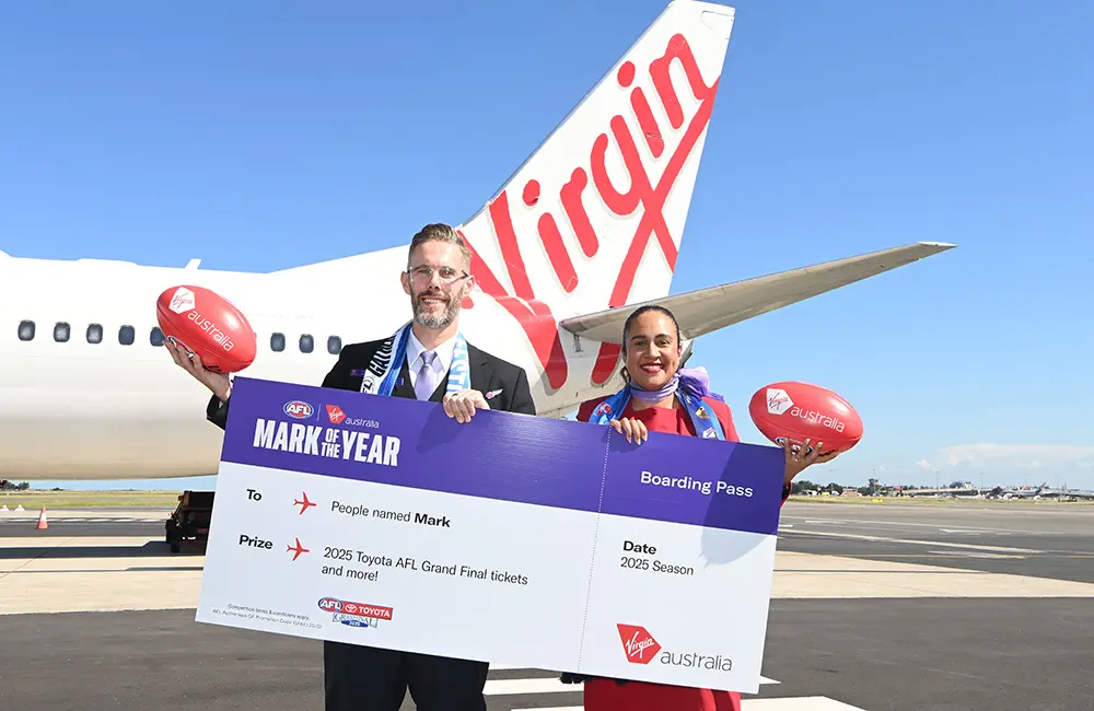 Virgin Australia calls on Aussies to make their 'Mark'; drops network-wide sale for 8 days only
