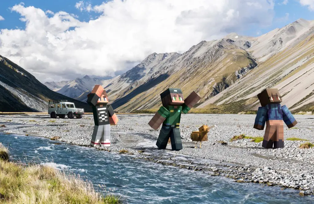 Play Minecraft, then play in New Zealand for real (+WIN)