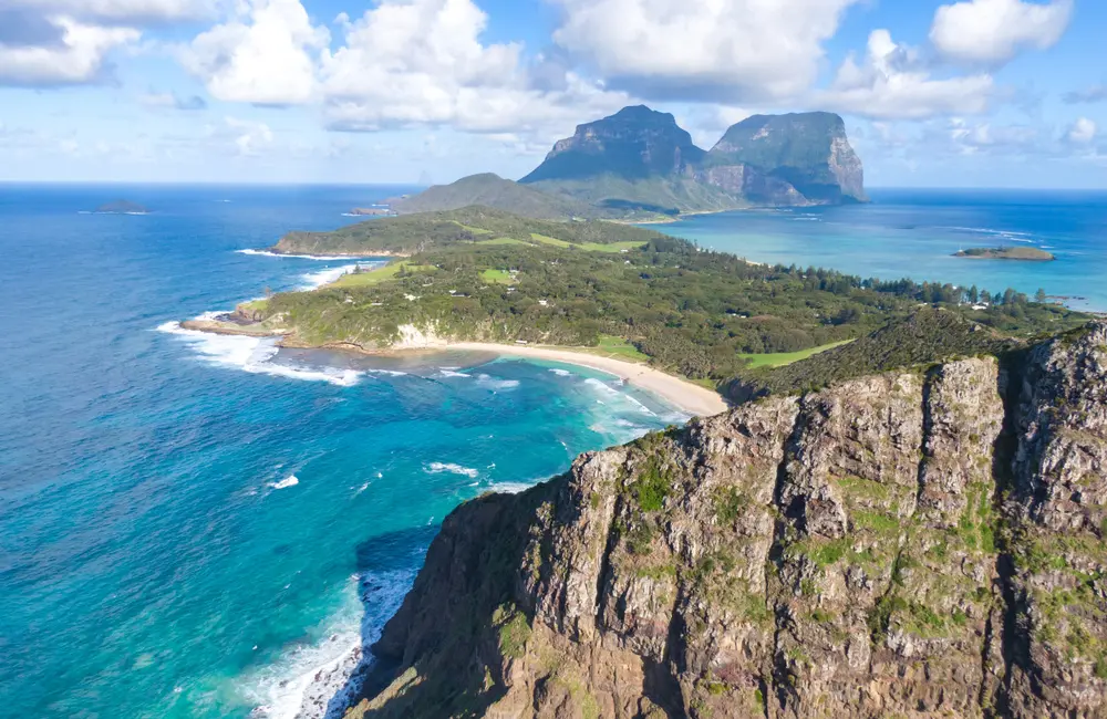 Karryon Top 10 stories of the week: Catch up on our most-wanted: May 9 6 Aerial view of Australia's Lord Howe Island over ocean and mountains.