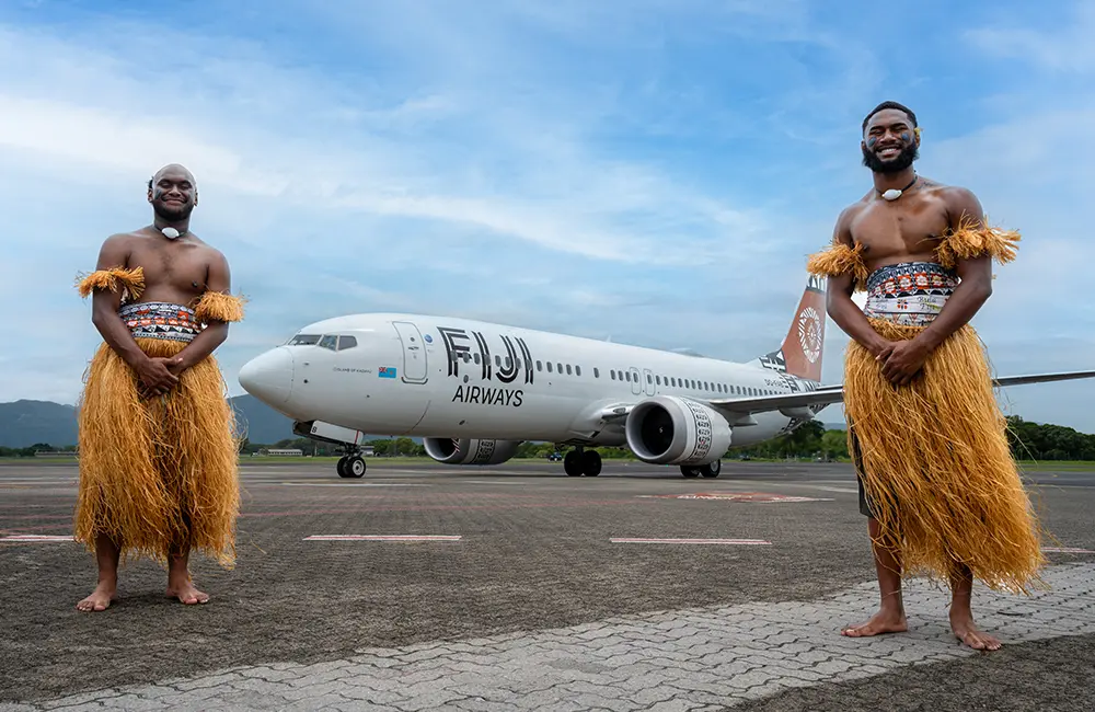 Fiji Airways lands in Cairns with first direct flight from Nadi
