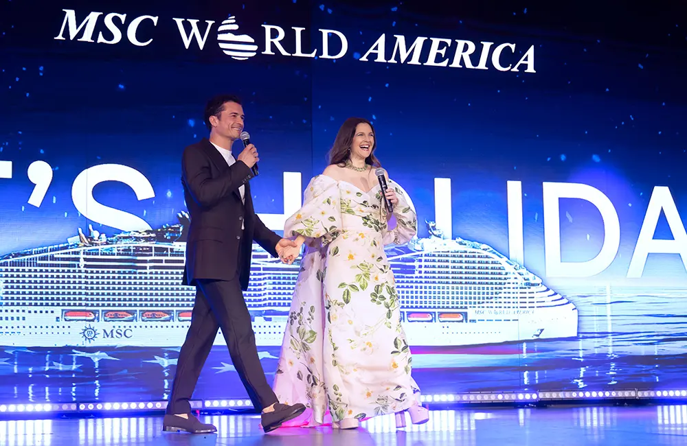 MSC World America sets sail with star power in glam Miami naming ceremony