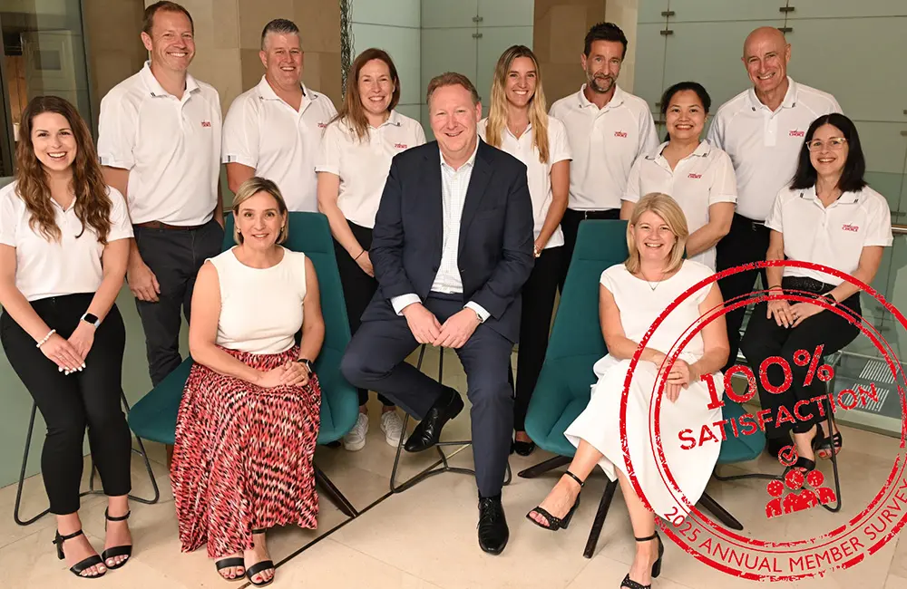 Corporate group photo of the 2025 Travellers Choice team.