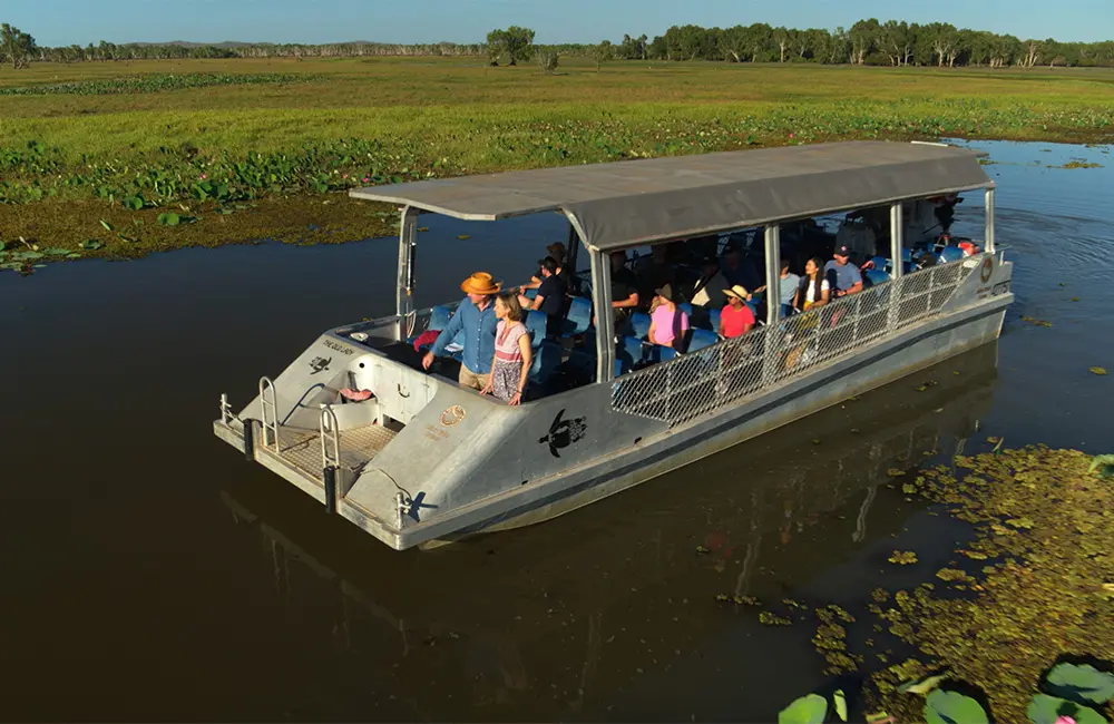 Tourism NT’s first Aboriginal Tourism awareness famil takes flight 2 Yellow Waters, Kakadu