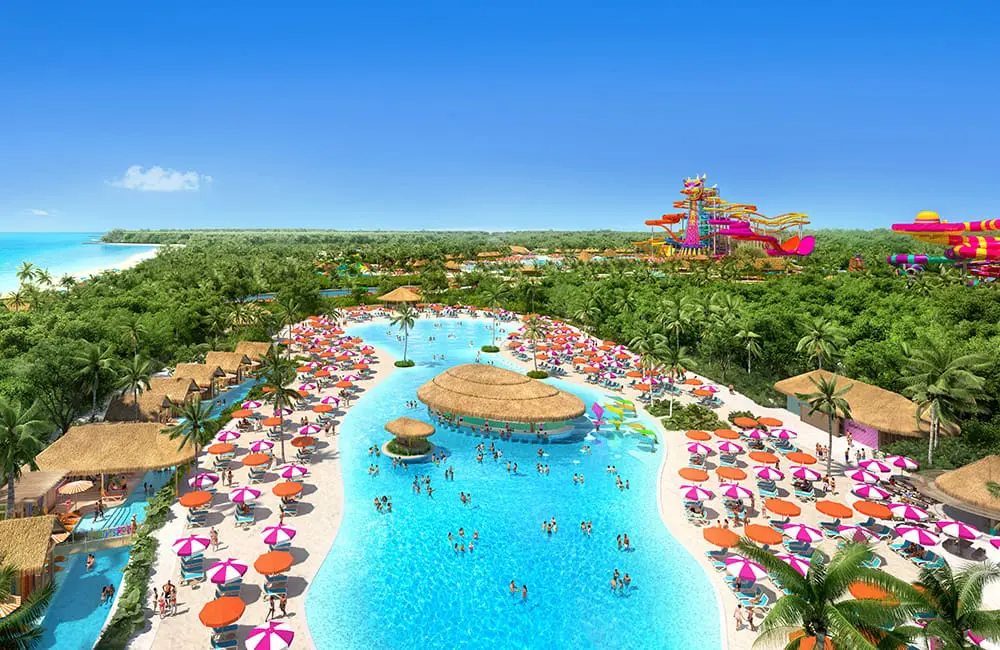 Playa time: Royal Caribbean reveals sneak peek of Perfect Day Mexico ahead of 2027 debut 3 Artist's impression of the adults-only El Hideaway neighbourhood at Perfect Day Mexico. Image: RCI
