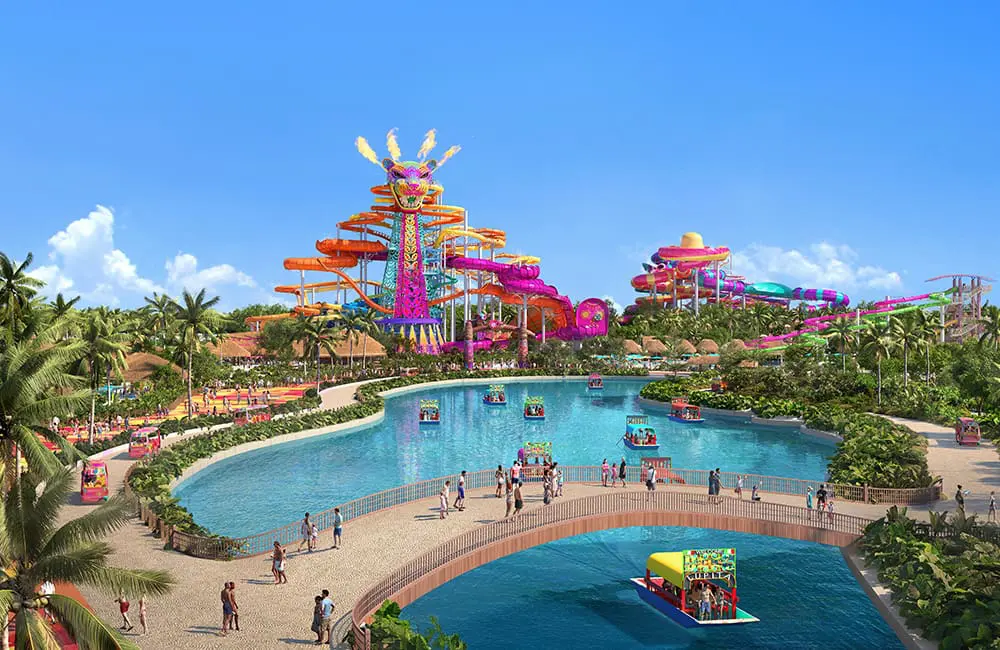 Playa time: Royal Caribbean reveals sneak peek of Perfect Day Mexico ahead of 2027 debut 6 Artist's impression of Perfect Day Mexico from the bridge. Image: RCI