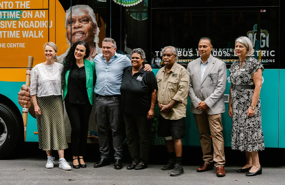 Electric First: Mossman Gorge leads with new EV buses and Microgrid Project