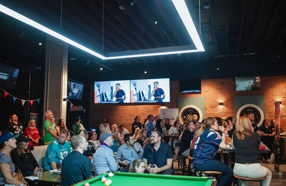 Brisbane swings big with bumper turnout at U-S-eh event with BNE, Air Canada & Linkd Tourism 5 The rapt audience during the evening's presentations.