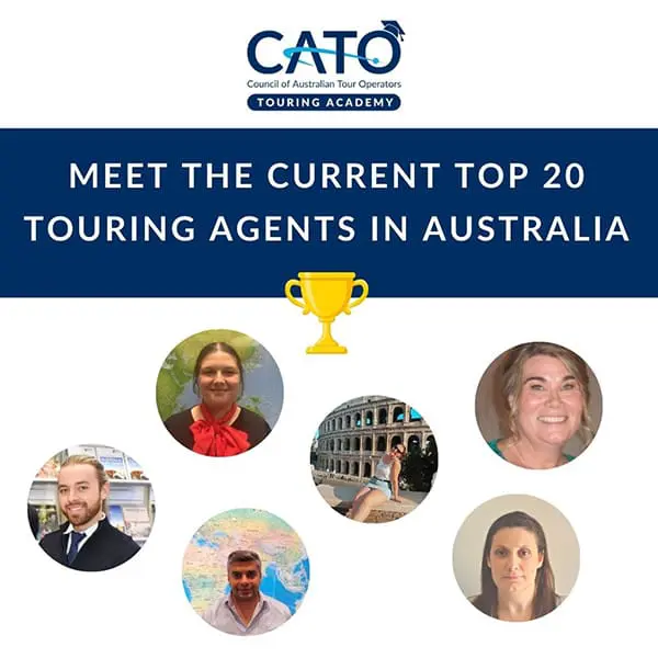 Honour roll: CATO Touring Academy names first-ever Top 20 Touring Travel Agents 2 CATO Top 20 Touring Travel Agents