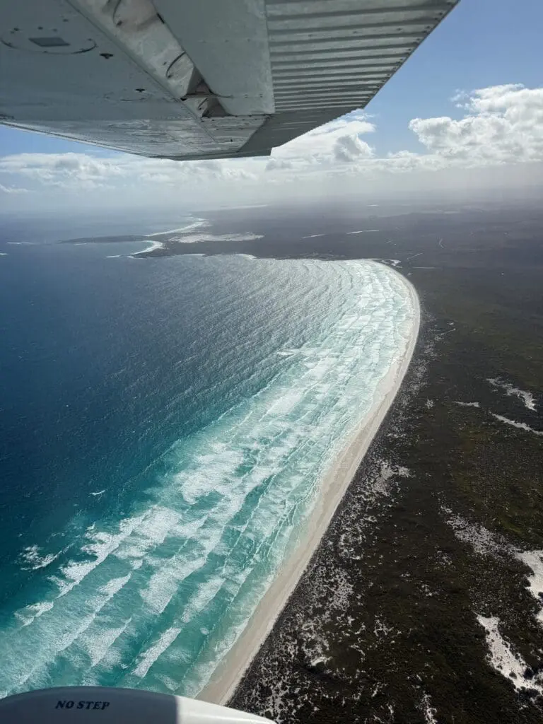 Famil review: Virtuoso advisor Becky Kent-Perchalla on why you need to send clients to Esperance, WA 5 Cape Le Grand National Park from the air