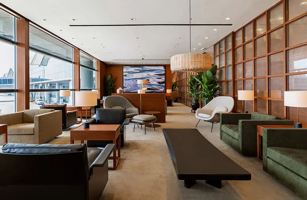 First look: Cathay Pacific reopens fan-favourite The Bridge first & business lounge at HKIA 6 Lounge area at The Bridge at HKIA.