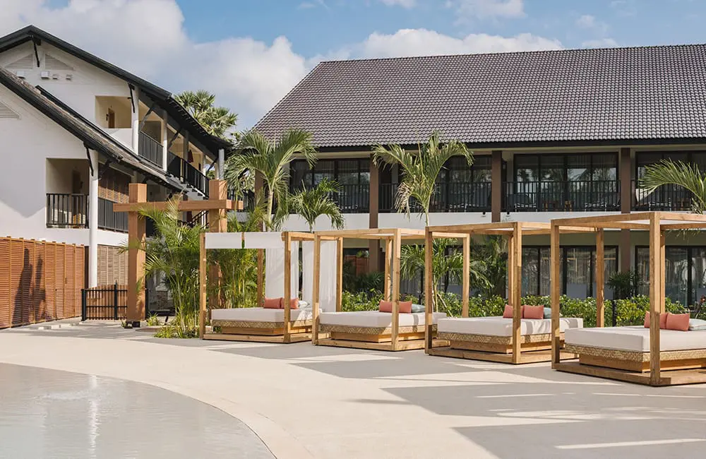 Club Med debuts first dedicated family space in APAC region at this holiday hotspot 6 Club Med Phuket Family Oasis lounge chairs.