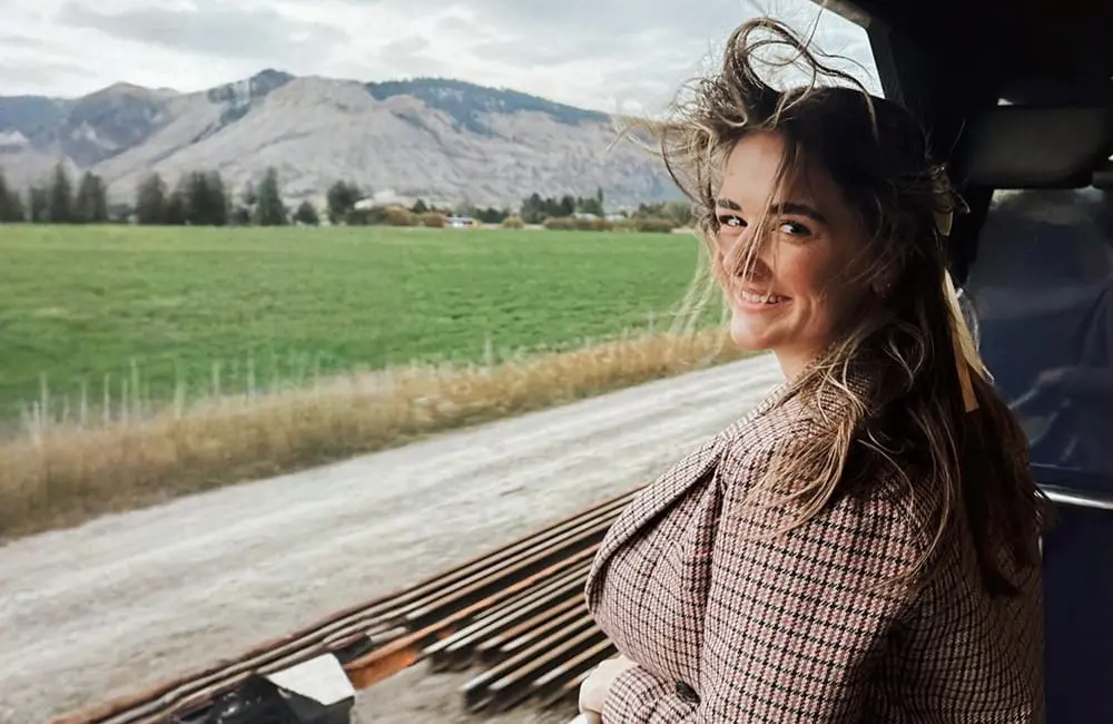 Why Canada is the ultimate bang-for-your-buck international destination for Aussies in 2025: 7 agent tips inside! 8 Flight Centre's Kaitlyn Jensen rides the Rocky Mountaineer.