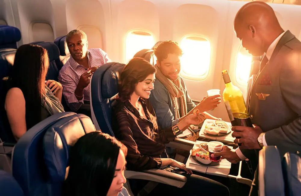 Delta Main Cabin service