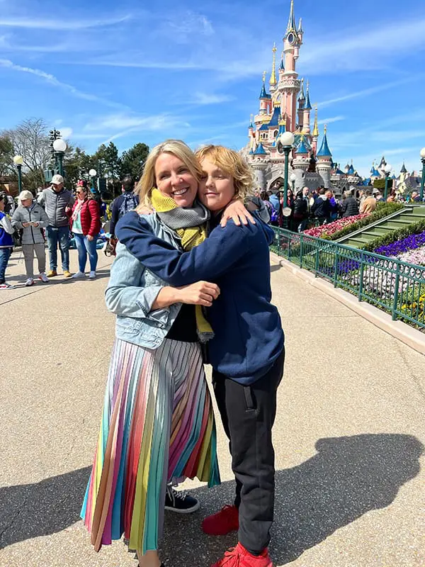 Disney Destinations International’s Andrea Robinson: Why Disney Cruise Line is not just for kids 9 Mother and son at Disneyland Paris. Image: Supplied