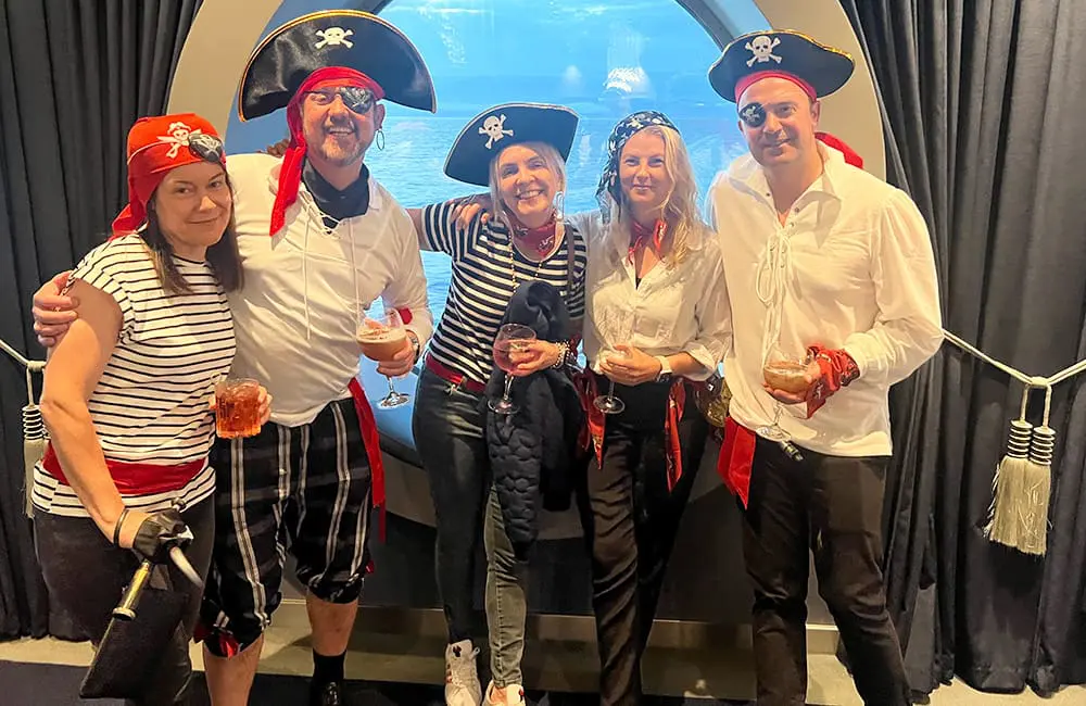 Disney Destinations International’s Andrea Robinson: Why Disney Cruise Line is not just for kids 7 A Pirate Night aboard Disney Wonder. Image: Supplied