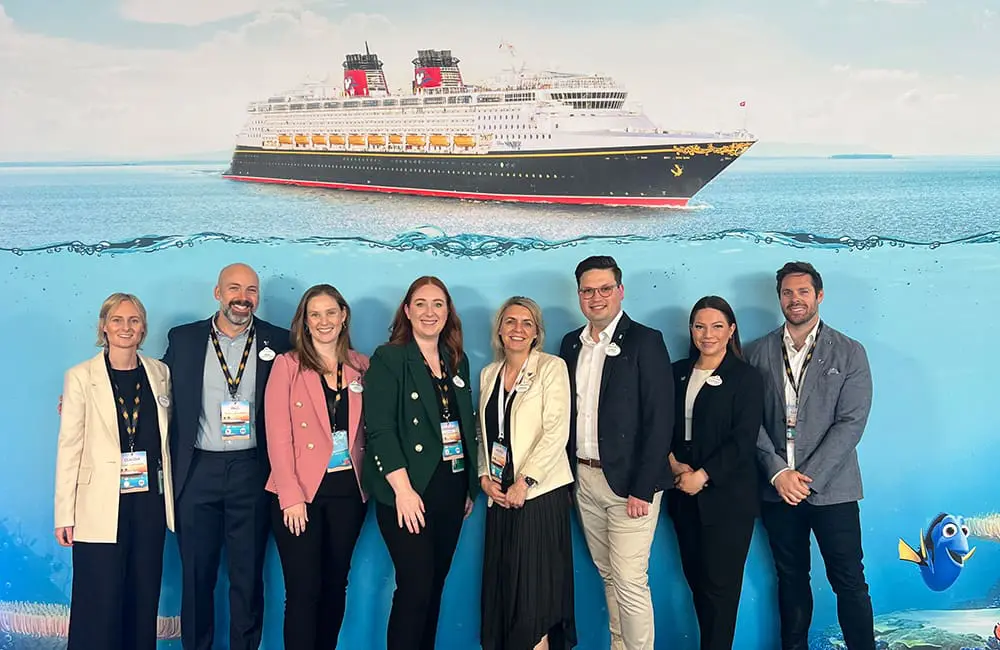 Disney Destinations International’s Andrea Robinson: Why Disney Cruise Line is not just for kids 8 Disney Destinations Australia and New Zealand team.