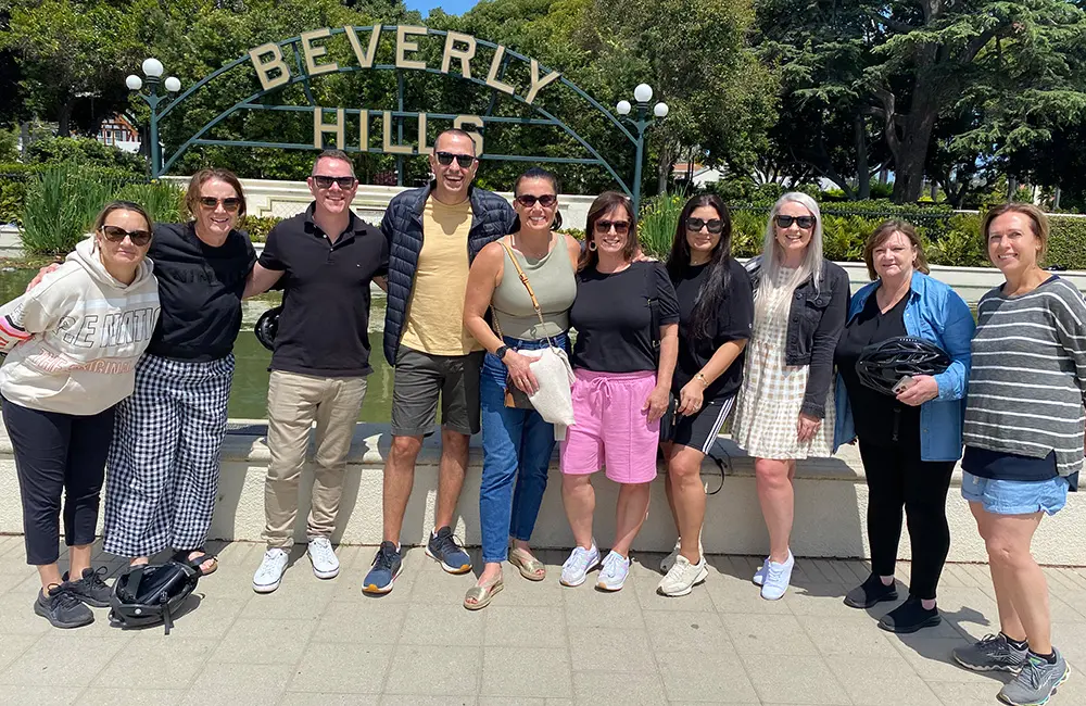 LA Tourism & Infinity Holidays launch new incentive after Aussie agents return from co-hosted fam