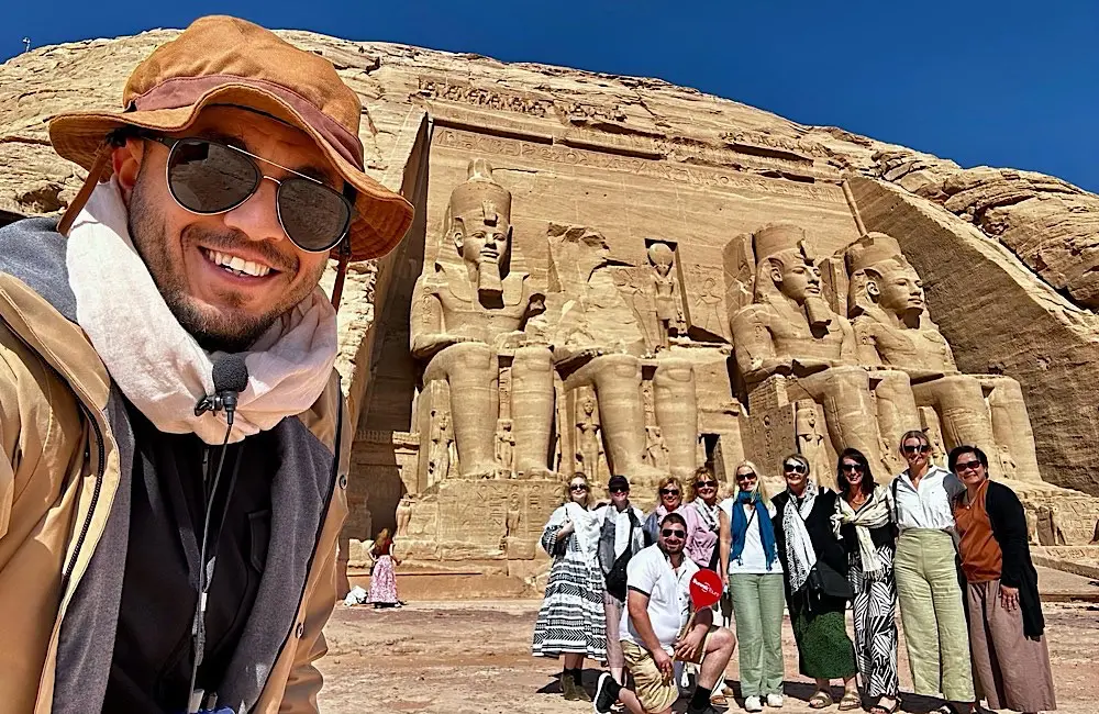 What happened when Bunnik took Aussie agents back to Egypt—for the first time since 2017 1 Bunnik Image: Julia van Huisstede