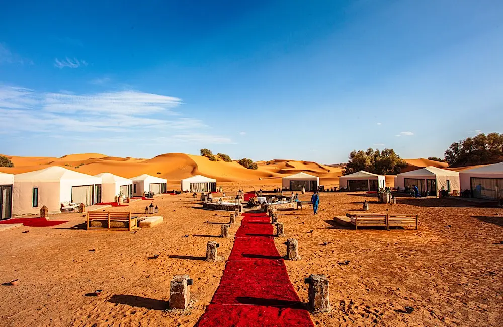 What happened when Bunnik took Aussie agents back to Egypt—for the first time since 2017 5 Morocco In-Style - Merzouga Luxury Desert Camp | Image: Bunnik Tours