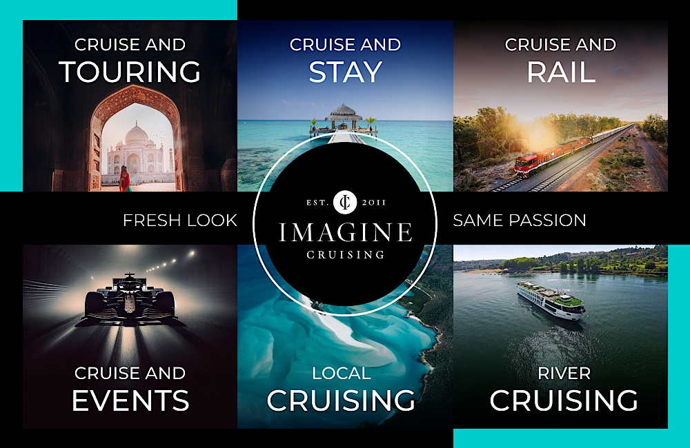 Movers + Shakers: Katrina McAlpine joins Imagine Cruising as Director of B2B Sales for ANZ 3 Imagine Cruising’s refreshed brand showcases its signature travel styles—from cruise and touring to rail, river, stay and more—backed by the same passion.