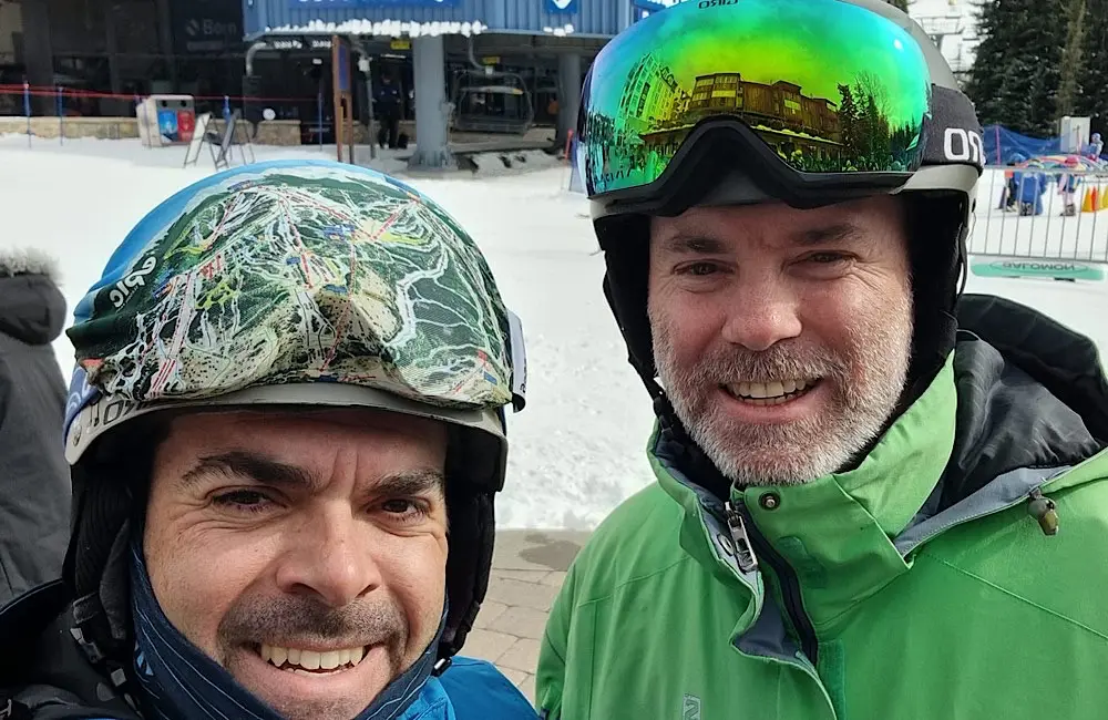 Movers + Shakers: Sno’n’Ski promotes long-time team member Luke Pritchard to general manager 1 Luke Pritchard (left) with Sno’n’Ski Holidays Managing Director Daniel Walker on the slopes.